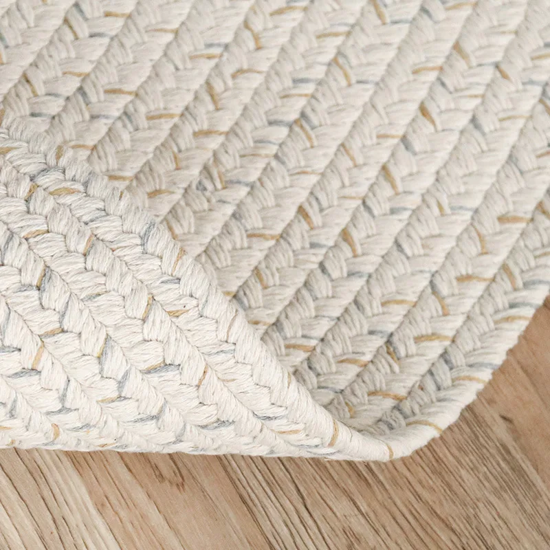Minimalism Solid Color Carpet Home Soft Child Play Mat Nordic Modern Hand Woven Cotton Bedroom Living Room Rug Carpets Home