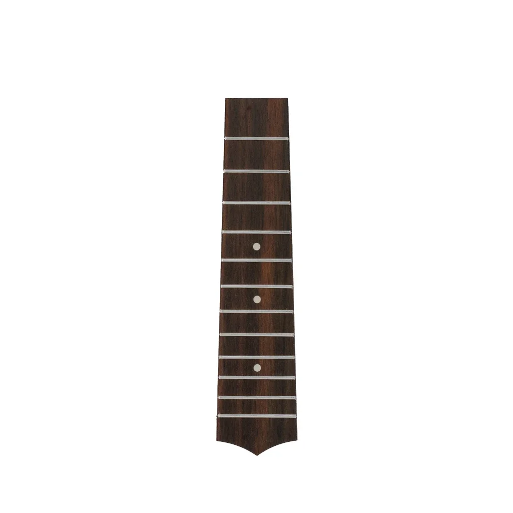 4 Strings Hawaii Guitar 12 Frets Fretboard Rosewood Material Cupronickel Frets 21 inch Ukulele Replacement Parts