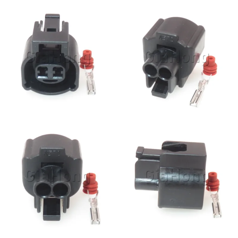 1 Set 2 Way Auto Parts MG640461-5 AC Assembly Intake Air Temperature Sensor Sealed Wire Cable Socket For Toyota Car Connector