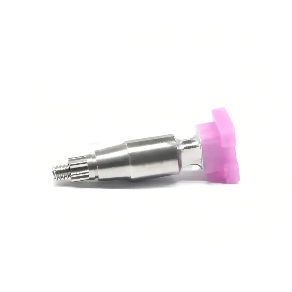 5Pcs Dental Implant Closed Tray Impression Transfer Coping Fit Straumann ITI BLX RB WB With Plastic Snap Caps Precision Tools