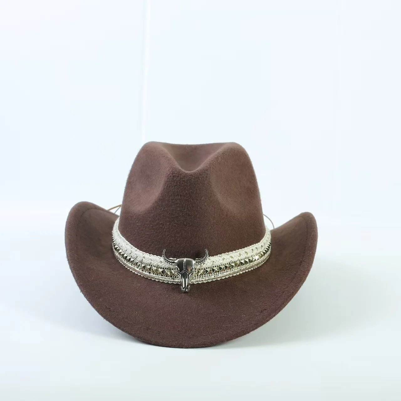 2026 1 Stück Neuer Herzförmiger Cowboy-Kopfschmuck Filzhut Neuer Outdoor-Hut für Männer und Frauen Ritterhut – Detail 13