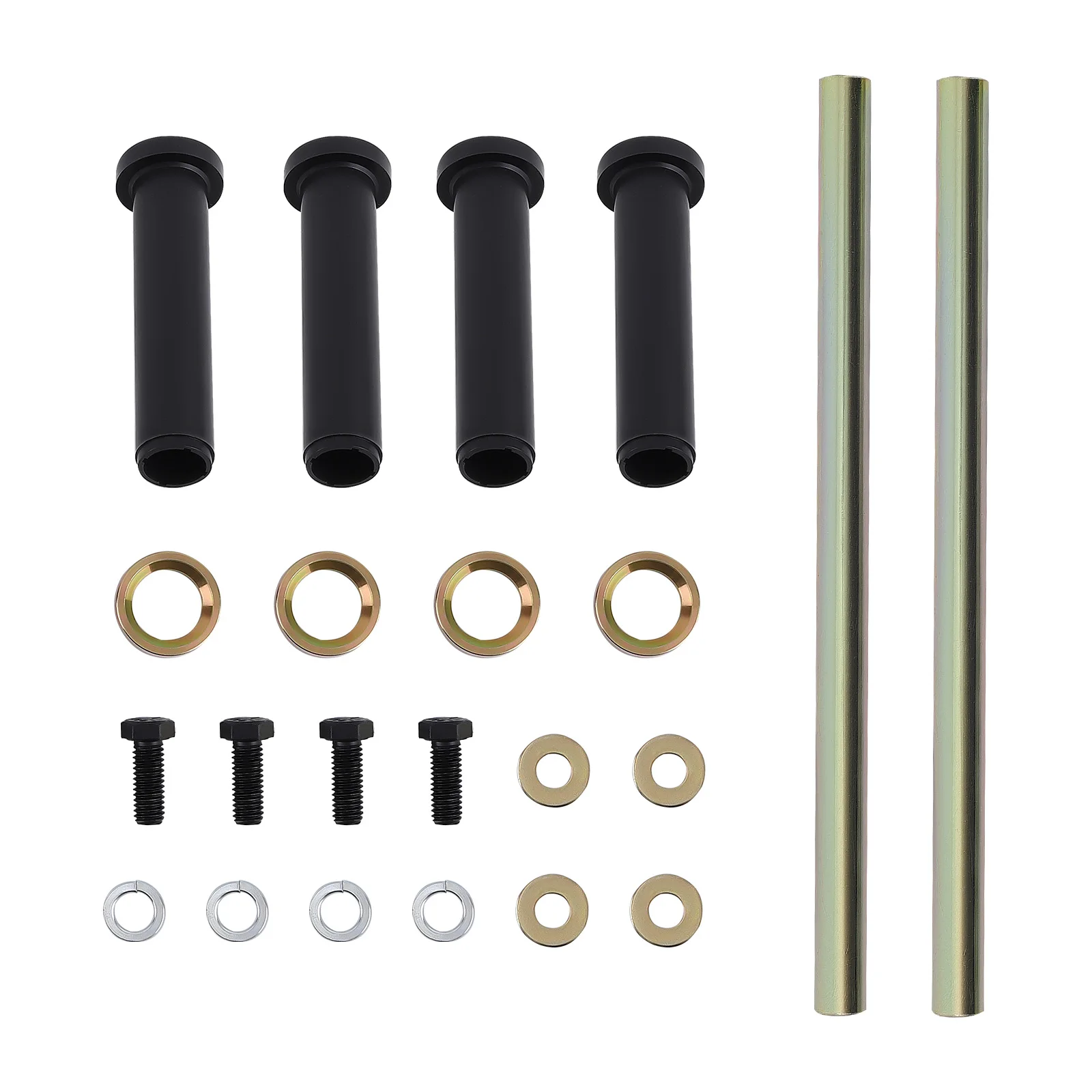 

Two Front Lower A-Arm Bushing + Shaft Set for Polaris Scrambler 500 2x2 7501093