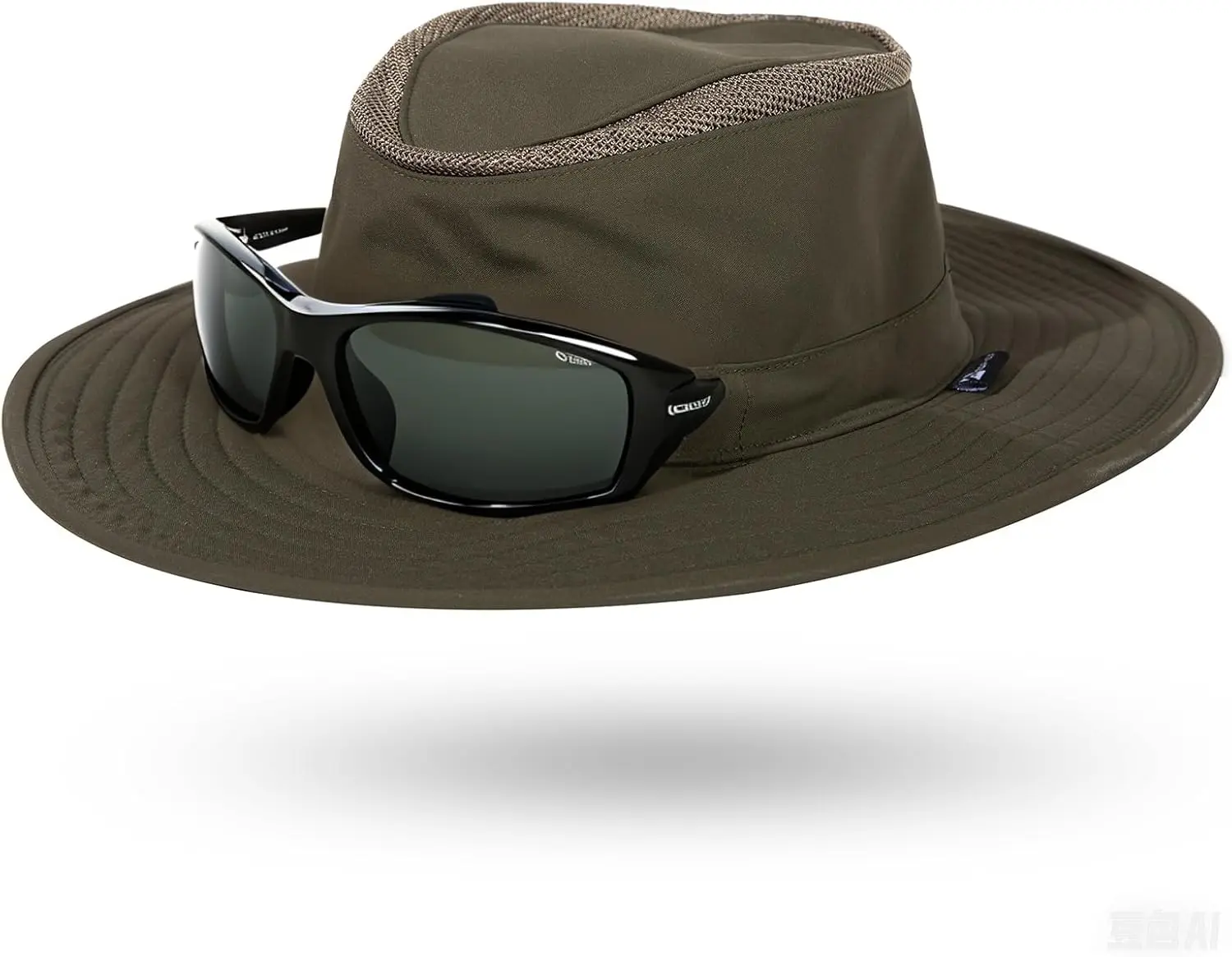 

Oversized Waterproof UPF 50+ Wide Brim Sun Hat for Men with Big Head Fit, Safari Bucket Style