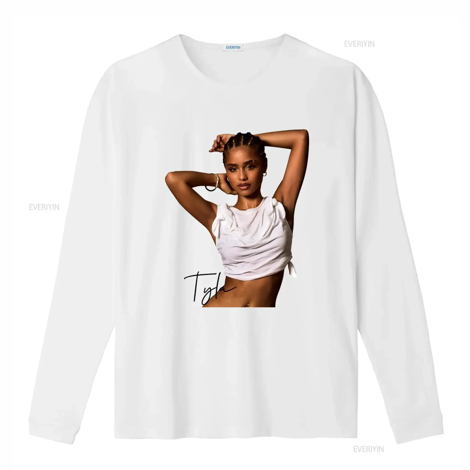 Tyla Merch T Shirt South African Artist Y2K Aesthetic Dance Music for Her Truth or Dare Joburg Style vintage Washed Versatile