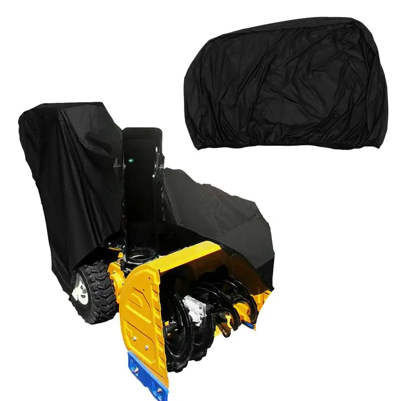 Snow Blower Accessories All-Weather Heavy-Duty Fabric Snowblower Cover Waterproof Cover Will Protect Your Snow Blower from Rain