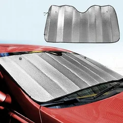 130*60Cm Auto Zonnescherm Uv Visiere Bescherming Gordijn Zonnescherm Film Voorruit Visor Voorruit Zonnescherm Cover Picknick mat