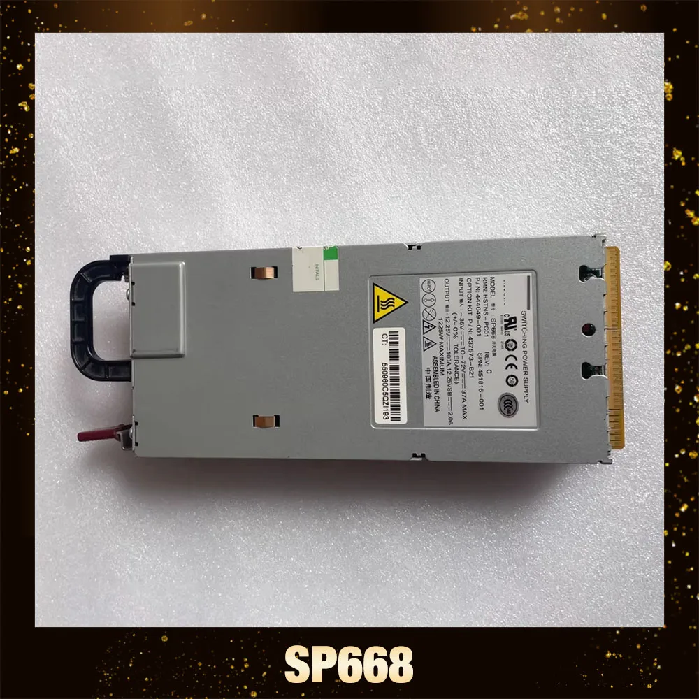 

Для блока питания постоянного тока H-P G6G7 SP668 HSTNS-PC01 451816/444049-001 437573-B21