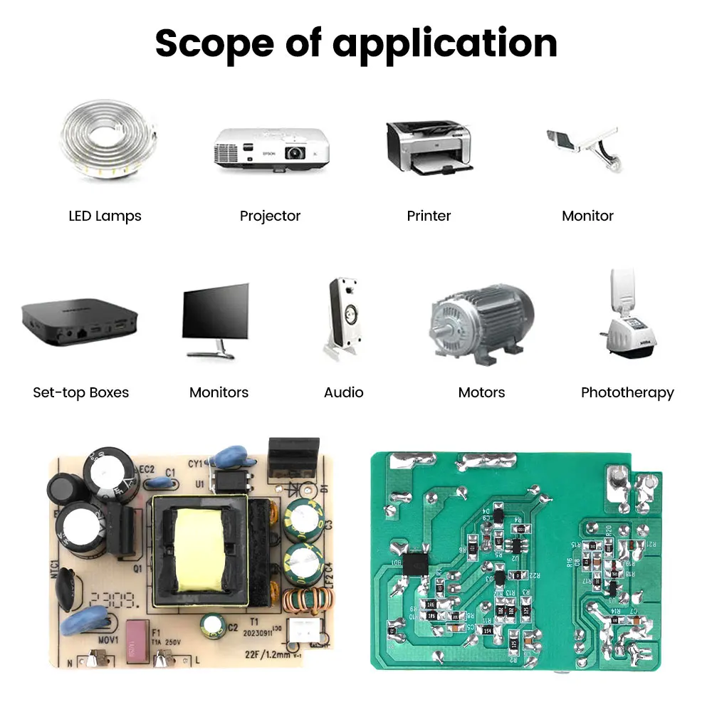 AC100-240 to DC12V 2A 24W AC-DC Switch Power Module Power Adapter Bare Board