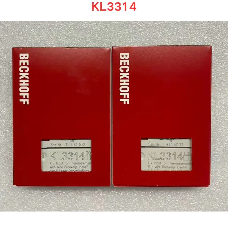 

New Beckhoff module KL3314