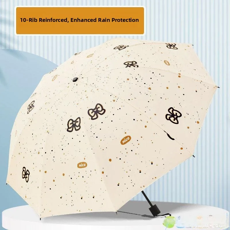 

Large Double Person Sun Rain Umbrella Female Style Reinforced Waterproof UV Protection Sunshade against Heavy Rain