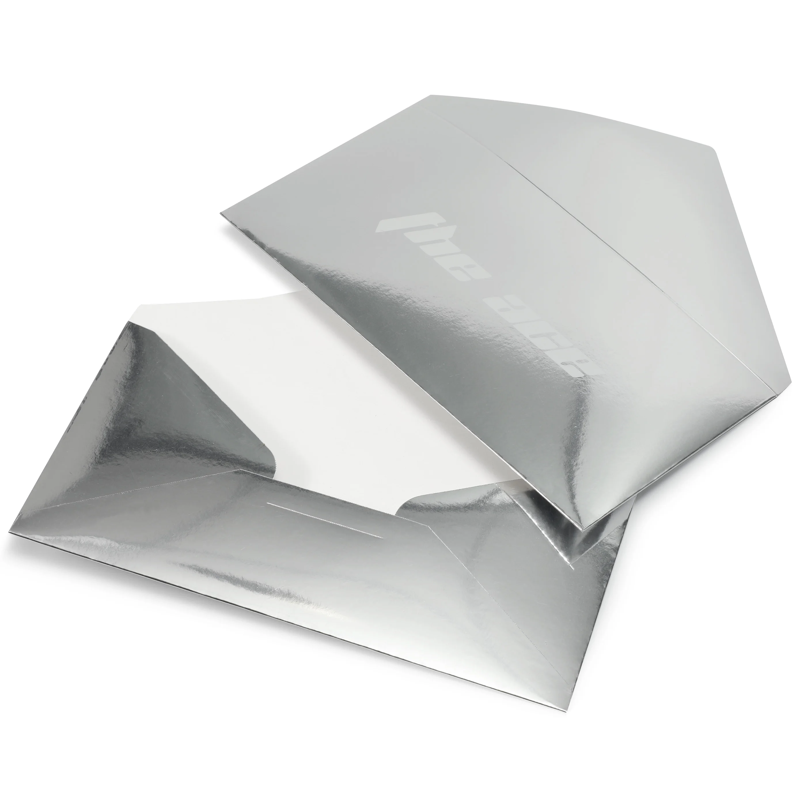 

Custom Logo Bright Silver Paperboard Color Paper Card Packaging-for Gift Envelope