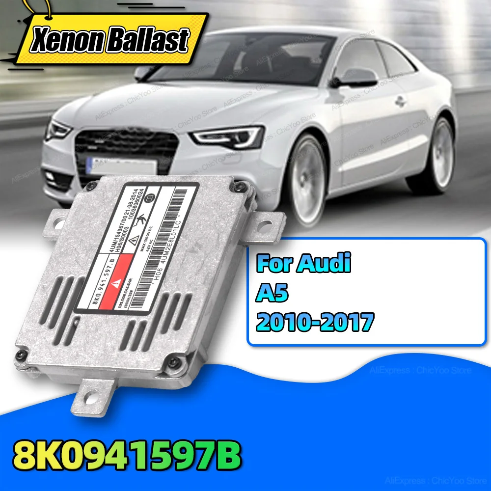 Xenon Headlight Ballast 8K0941597B Control Unit HID Module 10036060024 For Audi A5 2010 2011 2012 2013 2014 2015 2016 2017