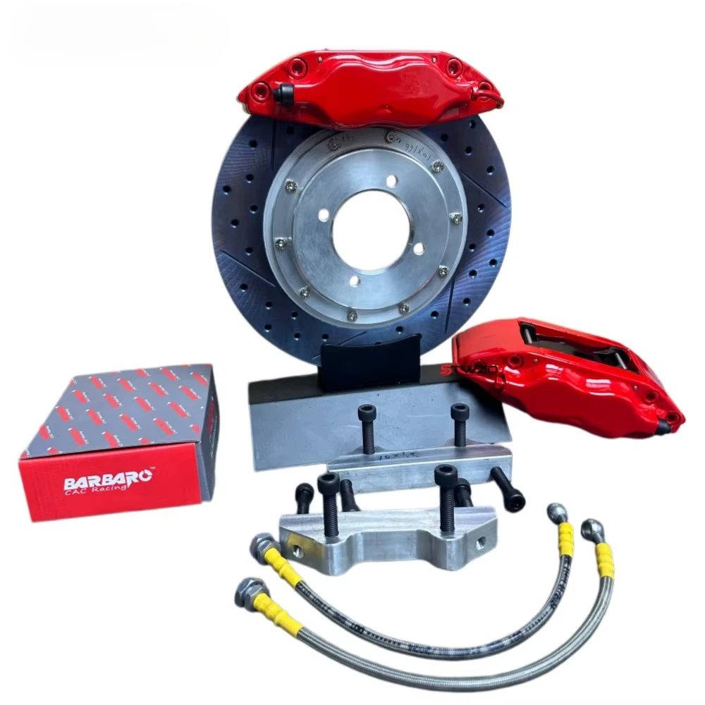for 7600 4-Piston Brake Caliper for Toyota Corolla: AE86 / E110 / E120 / E140 / E170 Yaris  Vitz: XP90  XP130   MR2: SW20 4*100