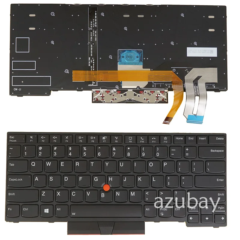 Teclado dos Eua para Thinkpad 5n20v44048 5n20v43760 5n20x68845 5n20x70323 5n20v44192 5n20v43904 5n21b08377 5n21b08340 5n20x70354