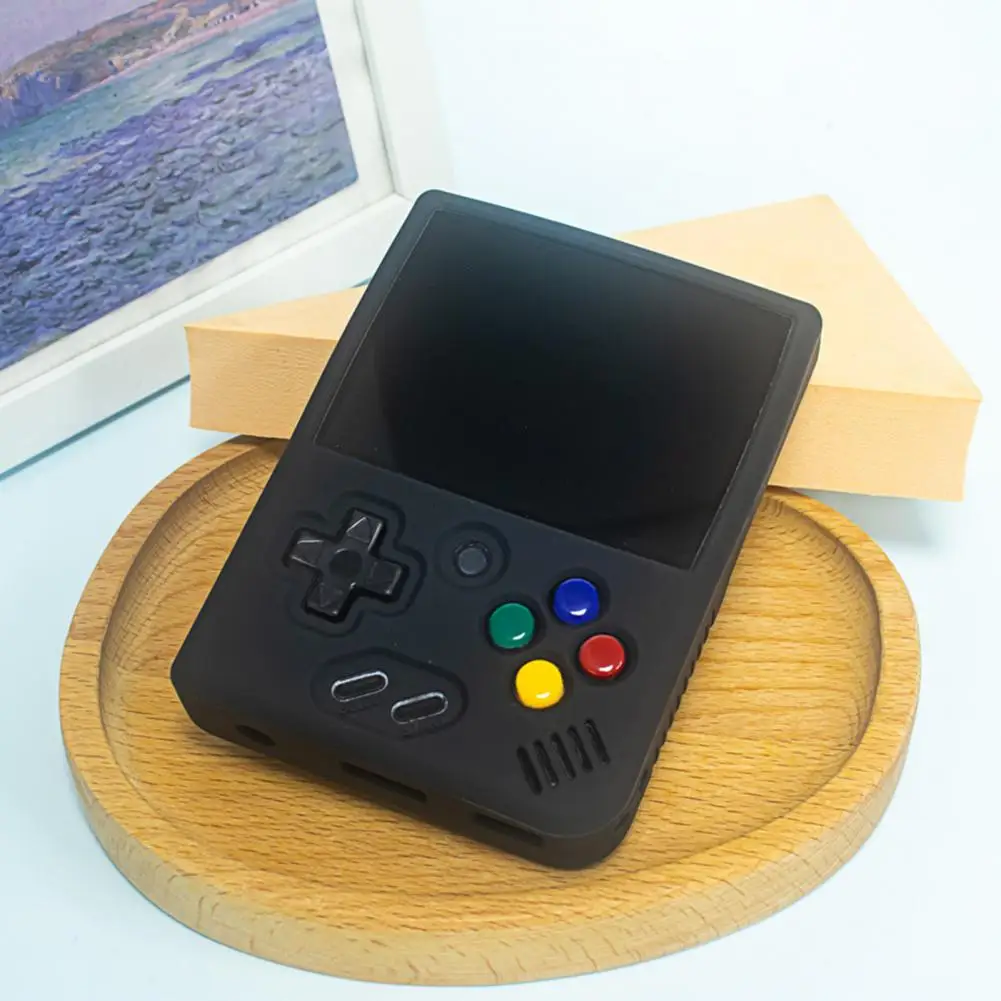 Game Console Protective Case Precise Hole Position Game Console Cover Silicone Protective Case for Miyoo Mini Plus Console
