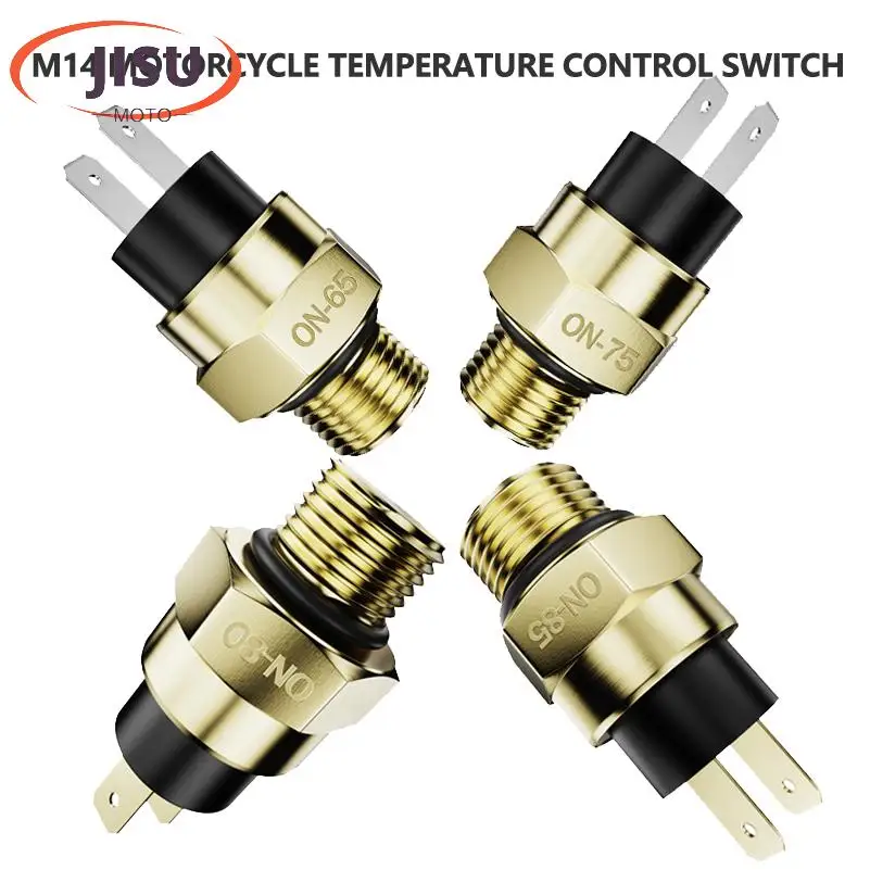 Thermostat de température du liquide de refroidissement électrique M14/16, capteur de température 65/75/80/85/90/95 ℃   Accessoires pour moto quad ATV