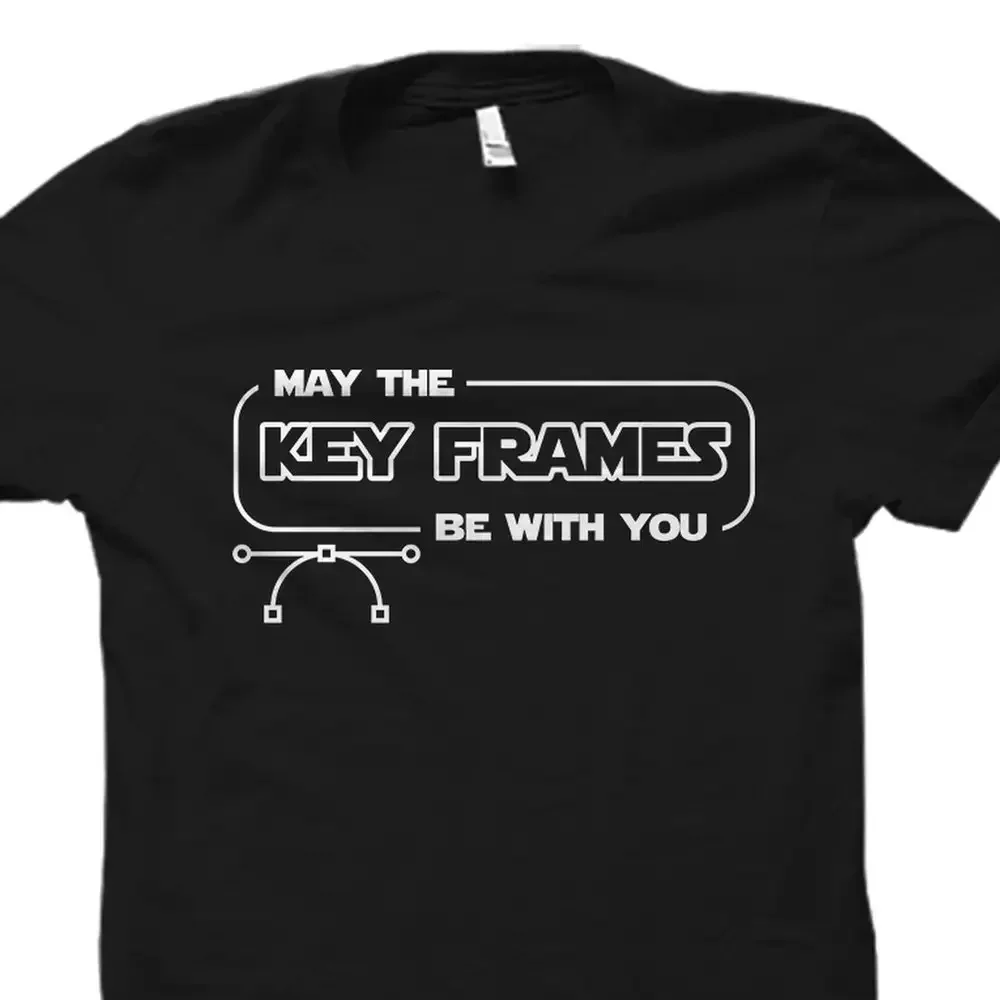 Video Editor T Shirt Design Arts Designer May The Key Frames Os2486