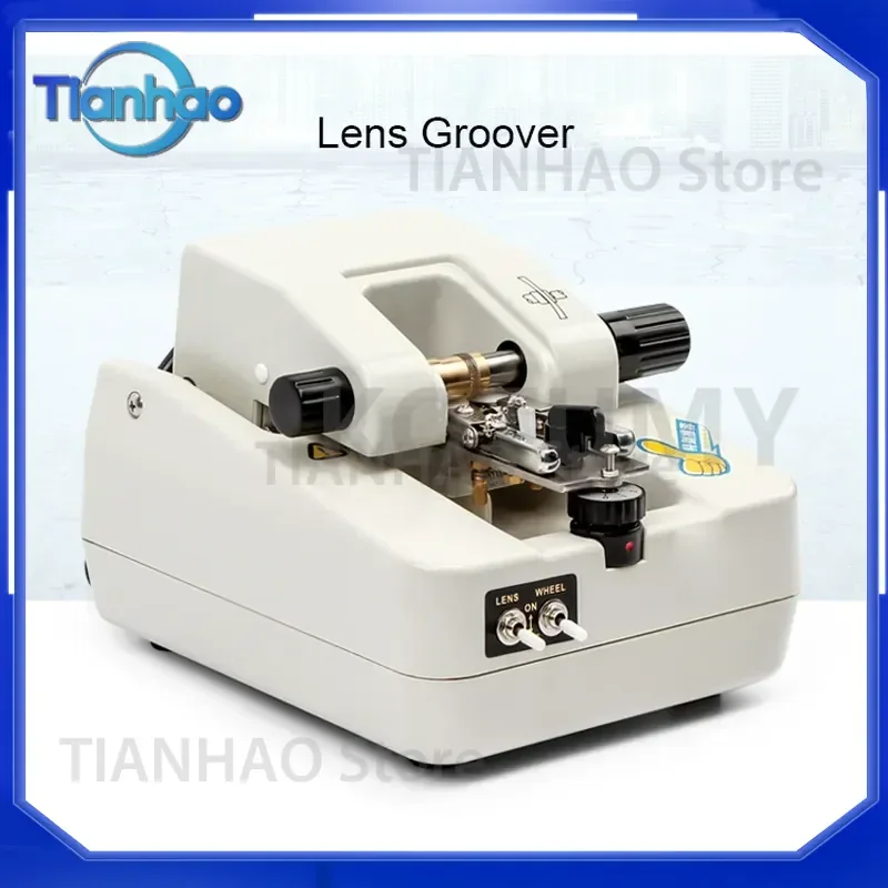 Automatic Grooving Machine for Optical Lens Half-Frame Slotting Machine with Adjustable Groove Depth