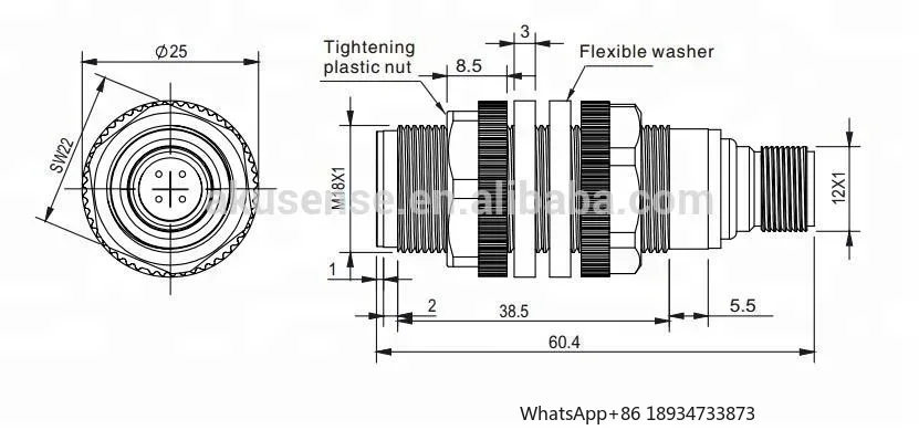 (MS18-30V/I) CE approved analog output Sensing long Range 300mm Ultrasound Sensor