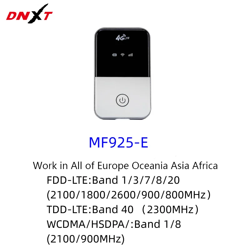 

DNXT 4G Pocket Wifi Router Car Mobile Hotspot Wireless Broadband Mifi Unlocked Lte Modem With Sim Card Slot