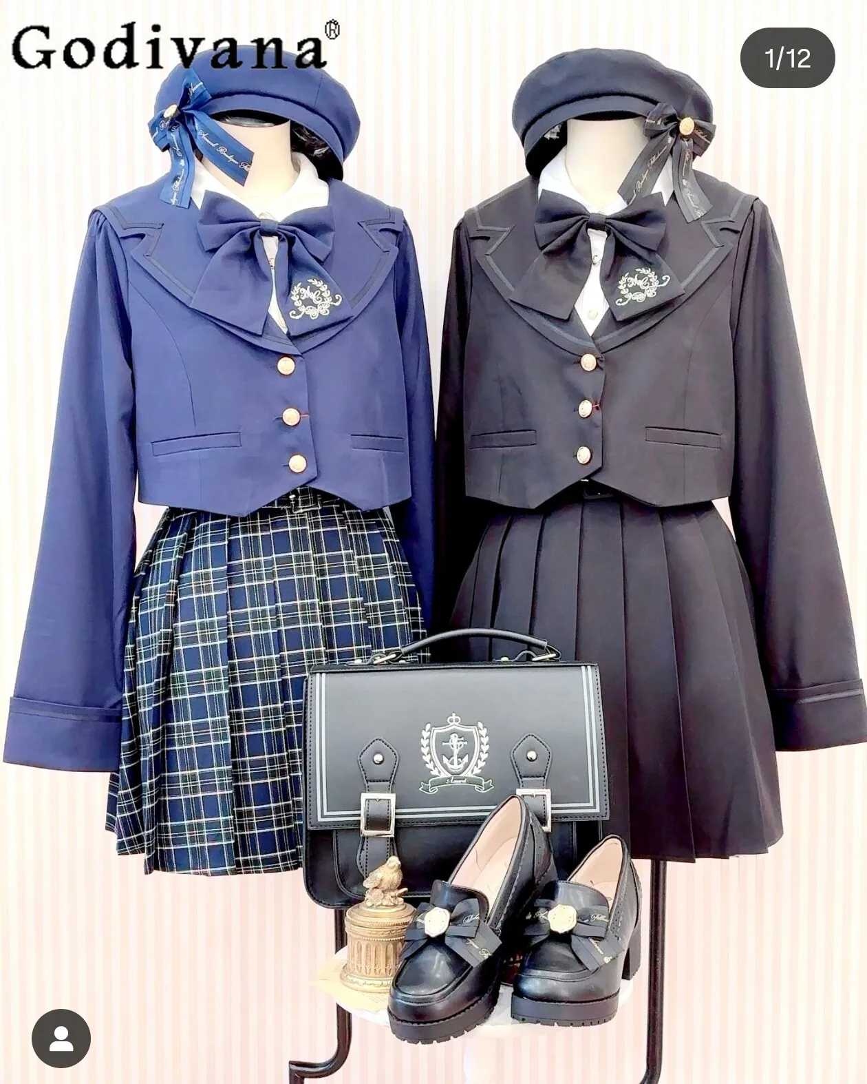 

Japanese-style Sweet Girl College-style JK Uniform Set 2026 New Cute Youthful Commute Women's Outfit (jacket + Top + Skirt)