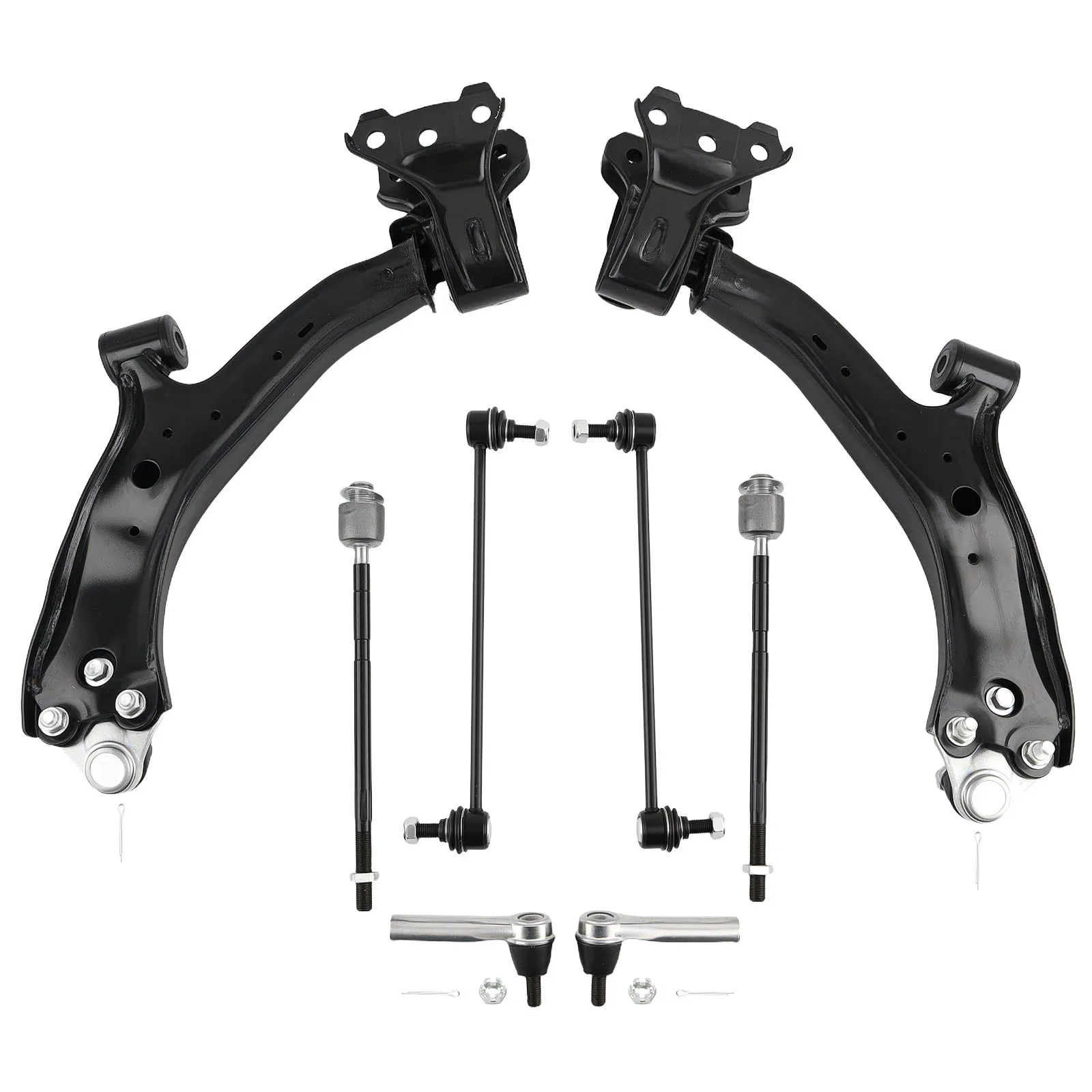 MaXpeedingrods Front Lower Control Arm Ball Joint Sway Bar Tie Rod For 2007-2011 Honda CR-V CRV