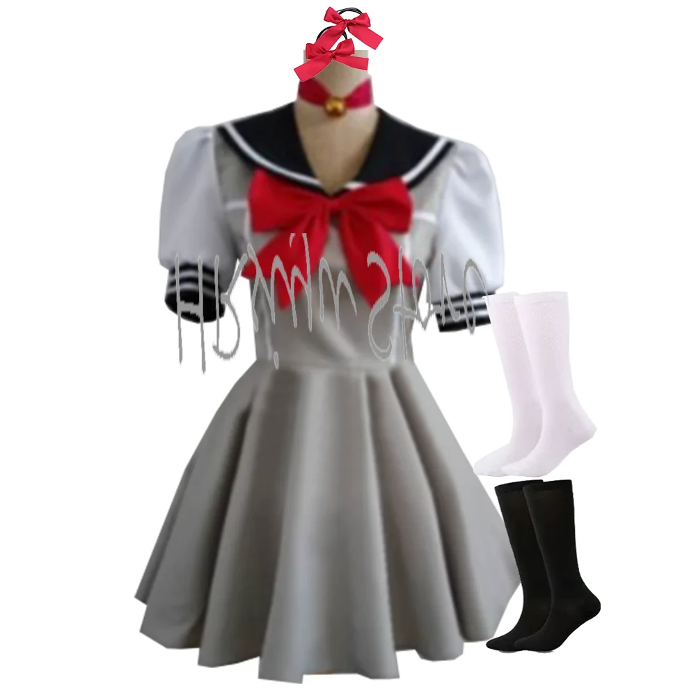 

Аниме cos Momomiya Ichigo с короткими рукавами, школьная форма, костюм для косплея (по индивидуальному заказу)