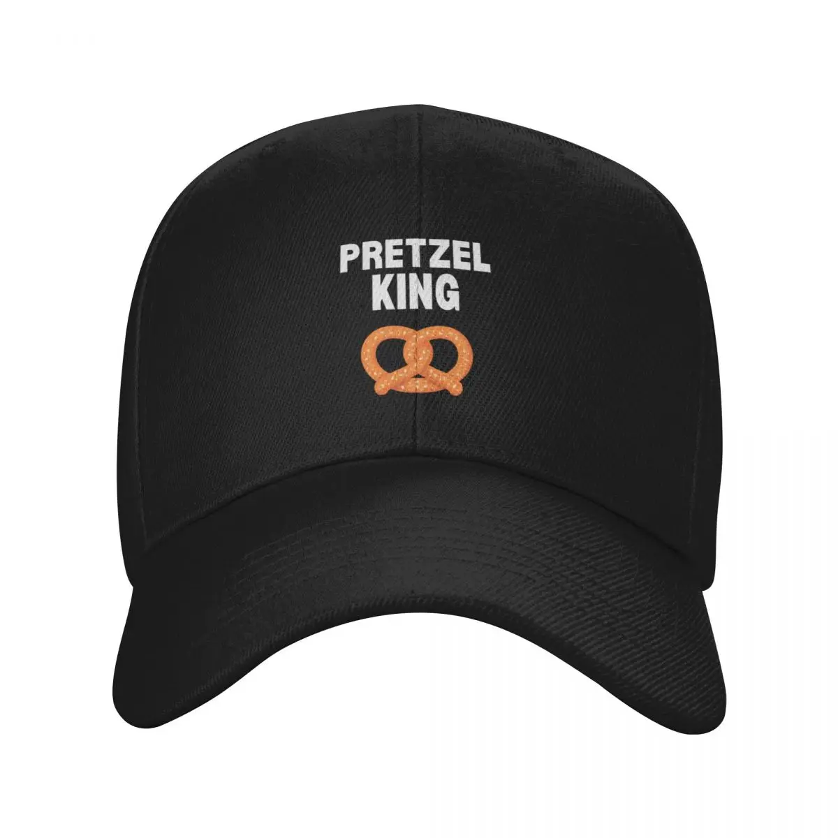 Pretzel King - Funny Pretzel Shirt For Men Pretzel Gift Baseball Cap Luxury Brand Luxury Man Hat Caps For Women Men's