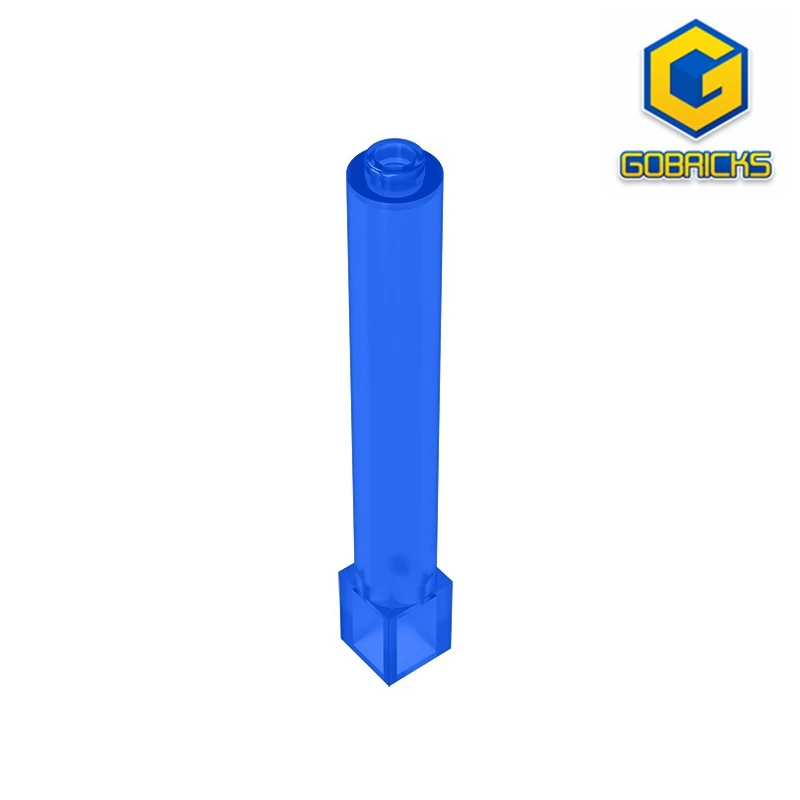 Gobricks GDS-1326  Support 1 x 1 x 6 Solid Pillar compatible with lego 43888 children's toys Assembles Building Blocks Technical