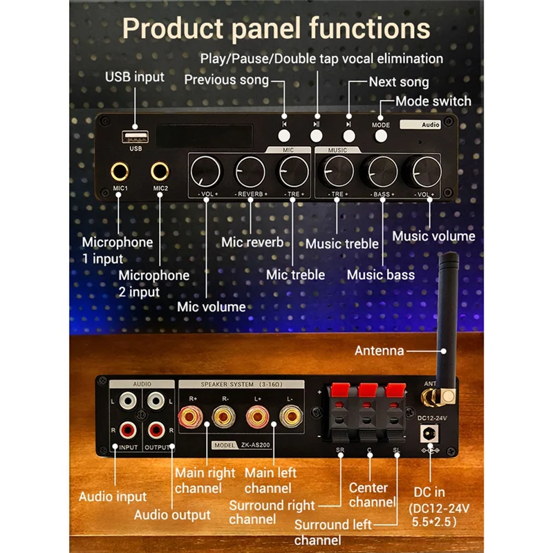 ZK-AS200 Bluetooth … - image