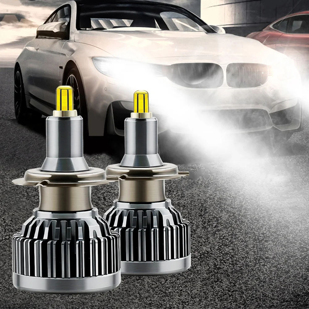 Car Accessories 6000K 60W 18000LM Headlight Bulbs Universal LED Car Lights H7 H11 9006 Auto Headlamps 10-32V