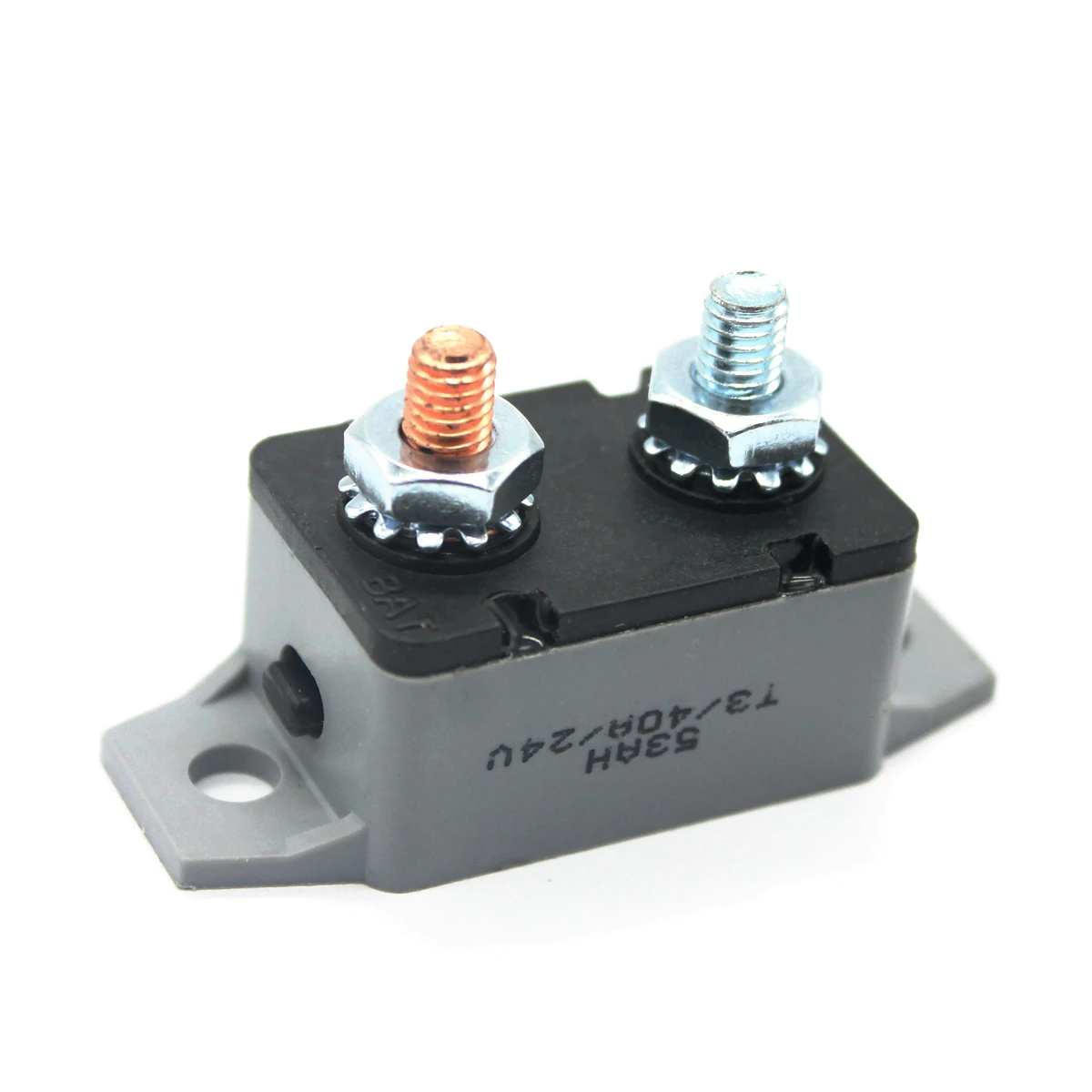 

Manual Reset Circuit Breaker 40A 24V Break for Charges Audio Automative Trucks Marine Trolling Motors （F3088-40A）