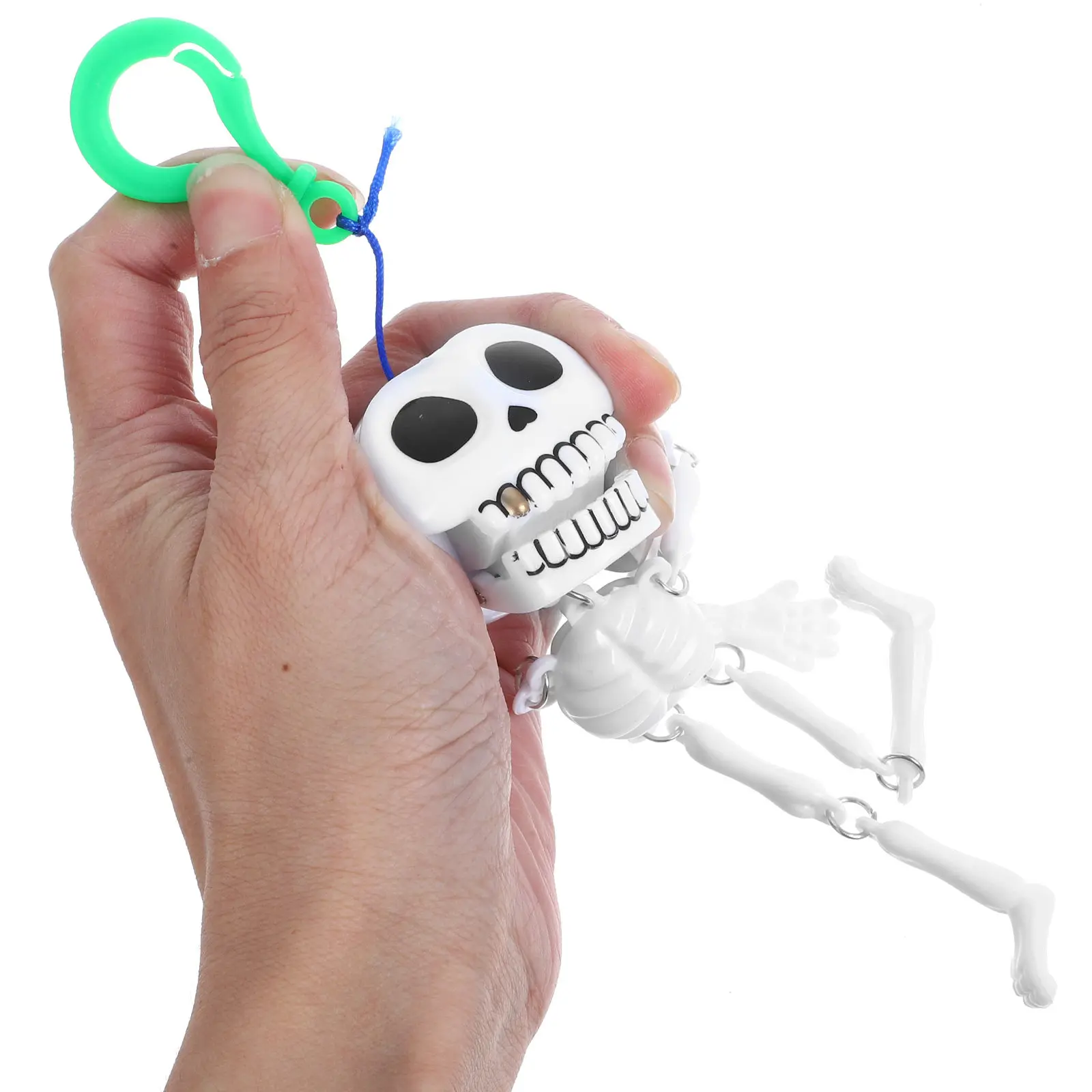 

2Pcs Mini Halloween Pull Spoof Props Flexible Joint Spooky Decoration Cosplay Party Prank Gifts Halloween