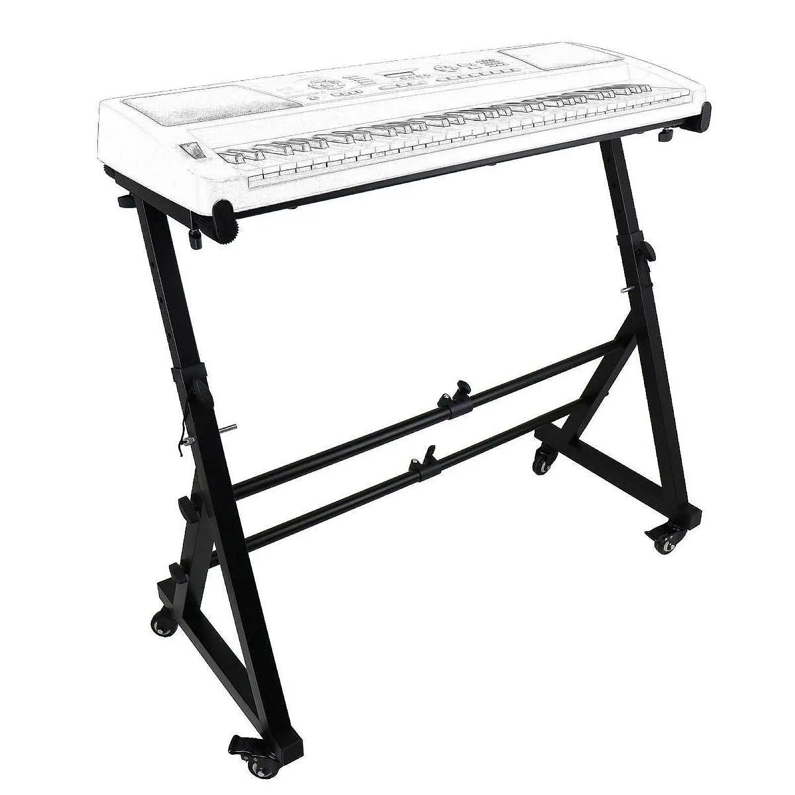

Keyboard Stand Keyboard Holder,Portable,Adjustable,Universal,Piano Stand Heavy Duty Z Styles for Digital Piano Electric Piano