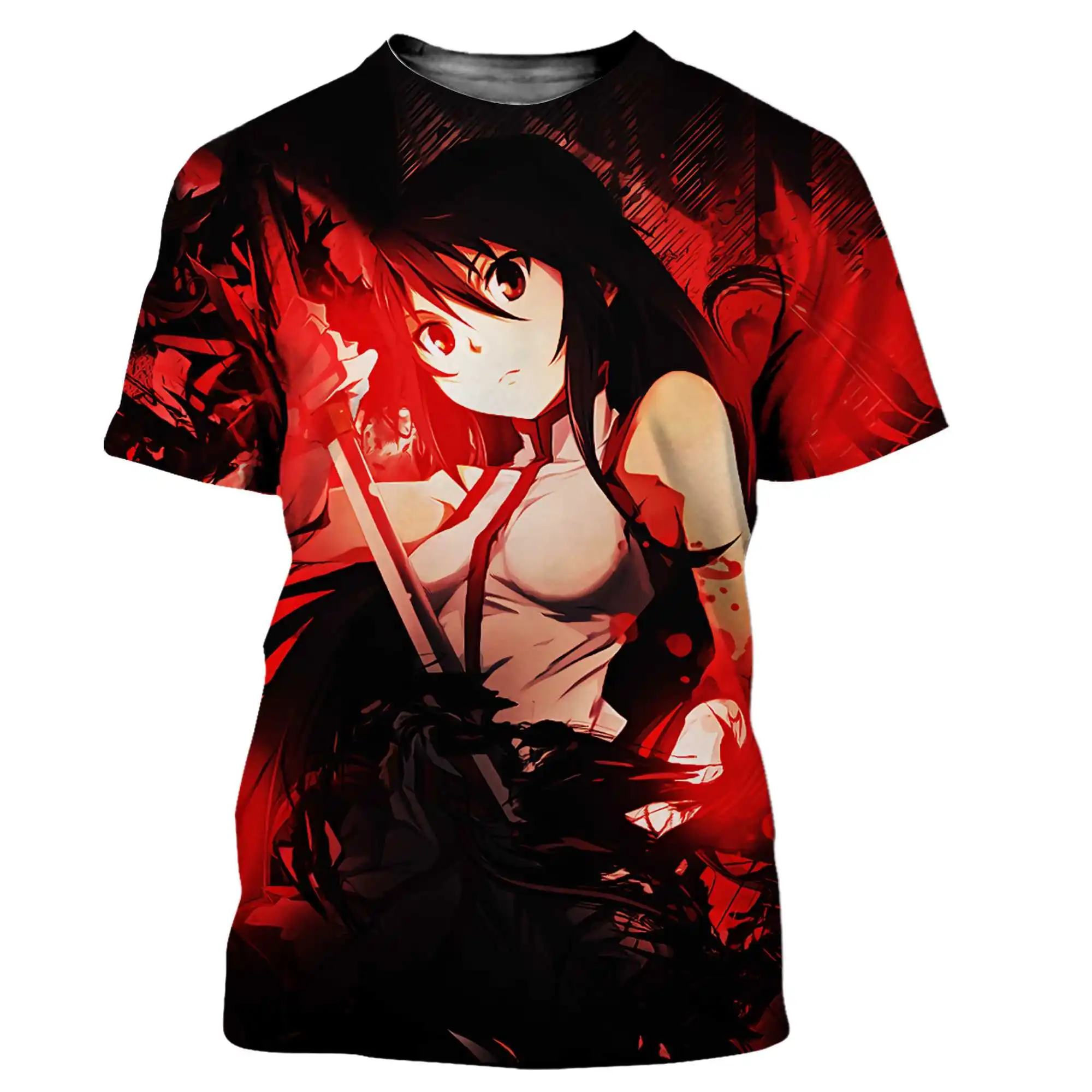 2022 Anime T Shirts Men Ladies Death Death 3D Printed Shirts Summer Casual Harajuku Style Unisex Streetwear