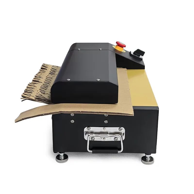 New Arrival 350mm Recyclable Cardboard Carton Shredder Packaging Expanding Waste Paper Cutting Machine With Gear Core Components