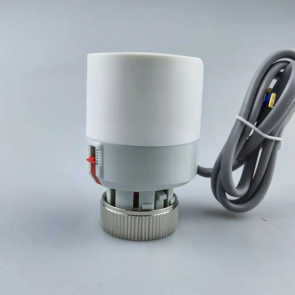 Electric Thermal Actuator For Hydronic Underfloor Heating System Smart Radiator Valve Control M30 1.5 Threaded Connection