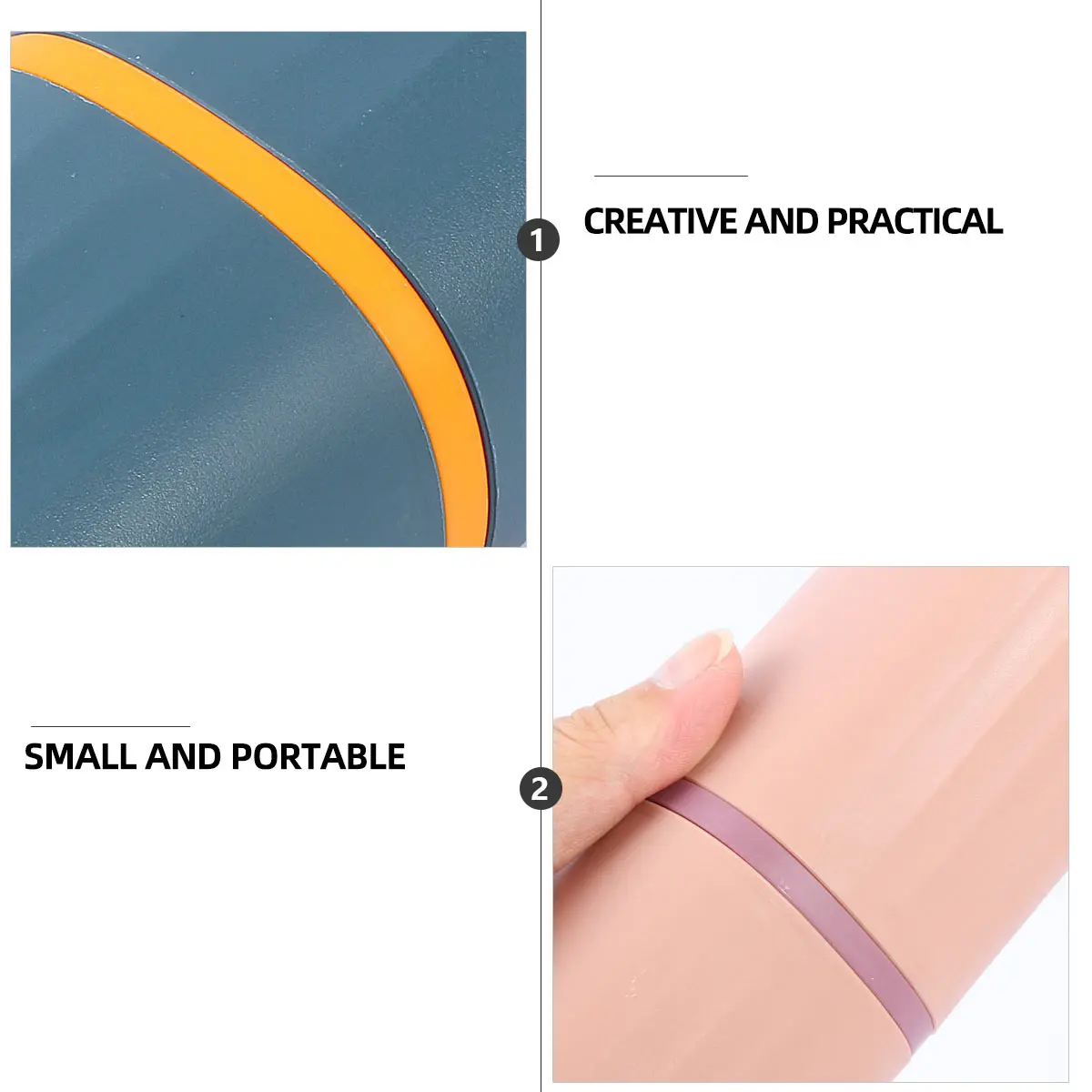 

2Pcs Toothbrush Case Plastic Durable Travel Storage Box for Bathroom Supplies Organized Toiletry Holder Lightweight Compact