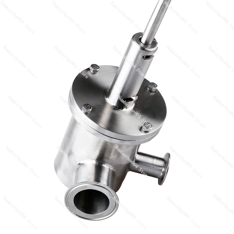 Suitable for 316 stainless steel sanitary grade quick installation pressure reducing valve air valve clamp type steam pressure