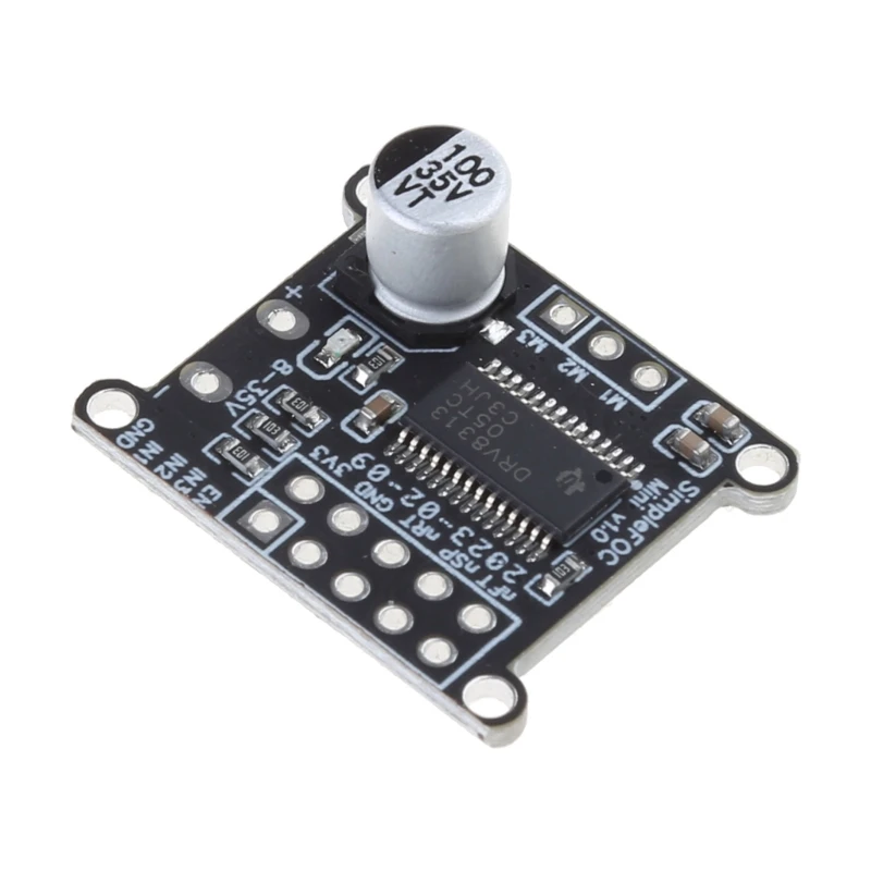 Controlador Motor sin escobillas, controlador Control FOC Simple FOC Mini 8V-30V 2.5A, algoritmo SVPWM/SPWM, placa