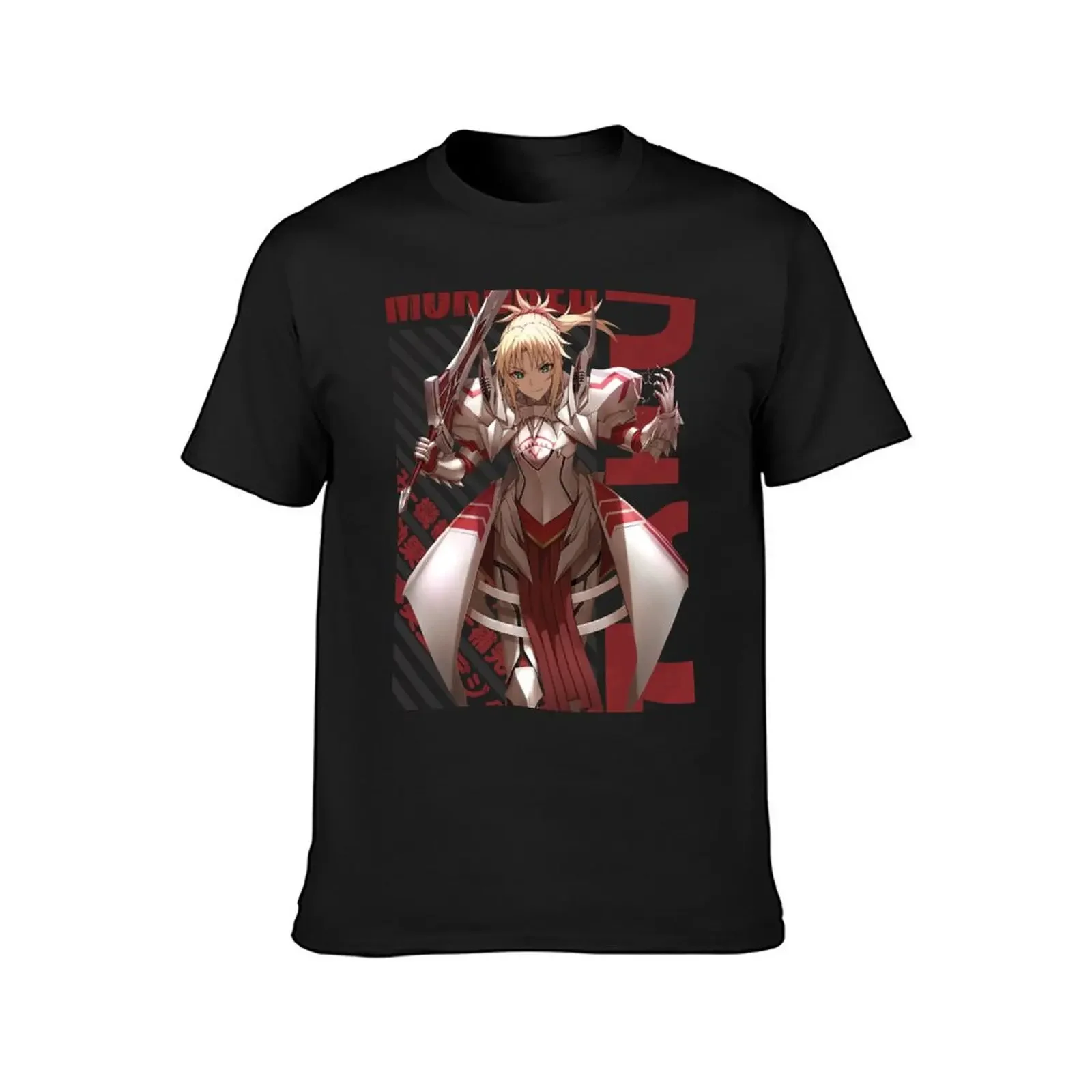 Fate - Mordred T-Shirt basketball graphic tees Short sleeve tee summer clothes vintage anime shirt shirts graphic tee men