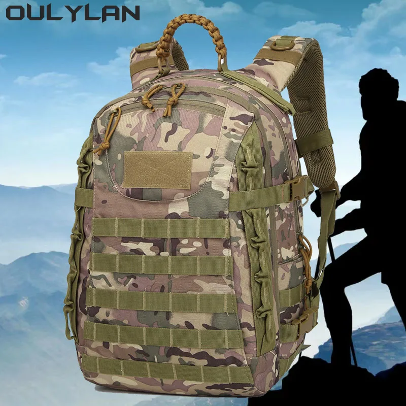 

OULYLAN Trekking Hiking Camping Hiking Tactical Camouflage Man Military Army Molle Rucksack OutdoorHunting Climbing Bag Mochila