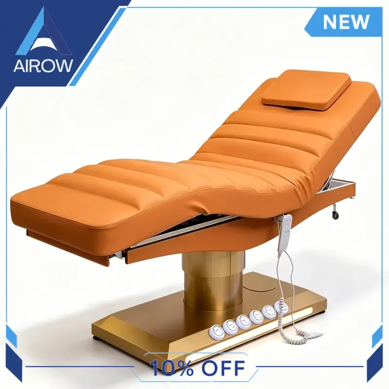 for Modern Foldable Electric Adjustable Facial Bed Multi functional Beauty Spa Commercial Furniture Living Room Salon Use