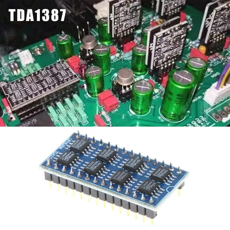 TDA1387 Professional Audio Decoder: Module High Fidelity Sound Quality Stable Performance