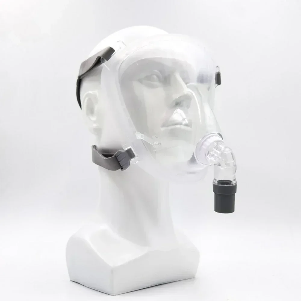 Original CPAP Full Face Mask&Headgear for Most Auto CPAP/BiPAP Machine APAP Mask Improve Comfort Anti Snoring Relief Sleep Apnea
