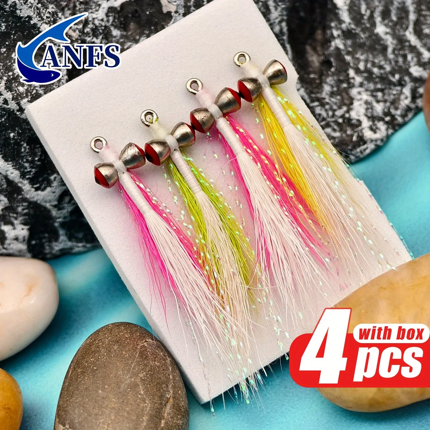 Anfs 4Pcs High Carb…