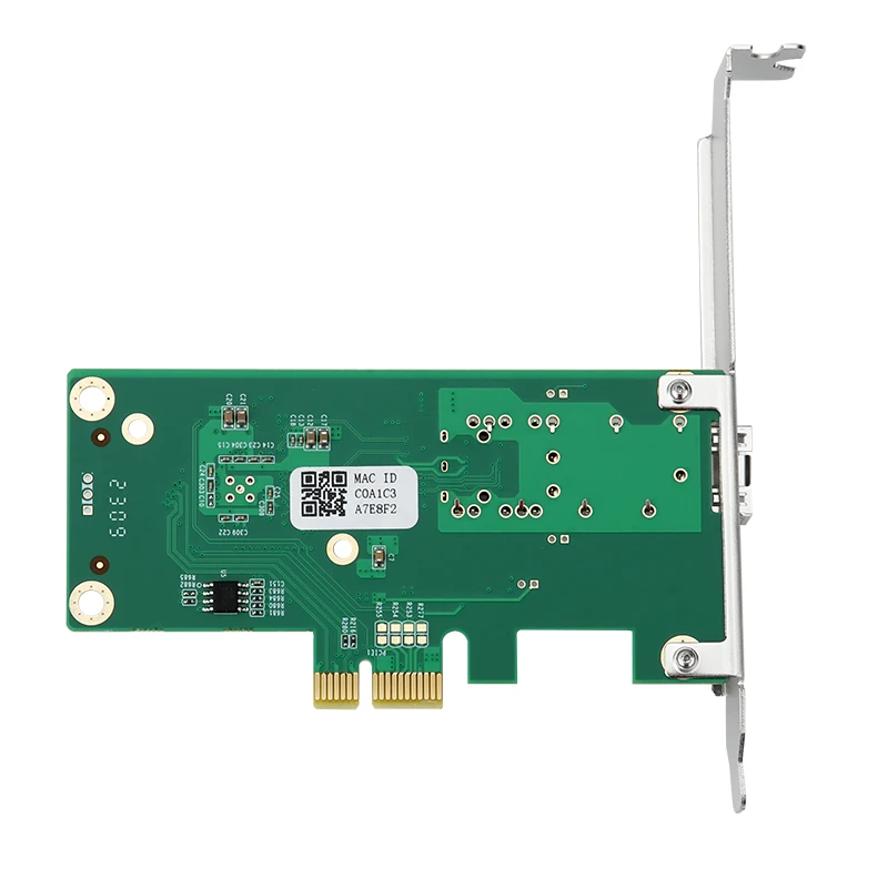 Imagem -03 - Pci Express x1 para Sfp Fiber Placa de Rede Intel I210 Chip para Desktop Server Nic 1000mbps Lan Gigabit Ethernet