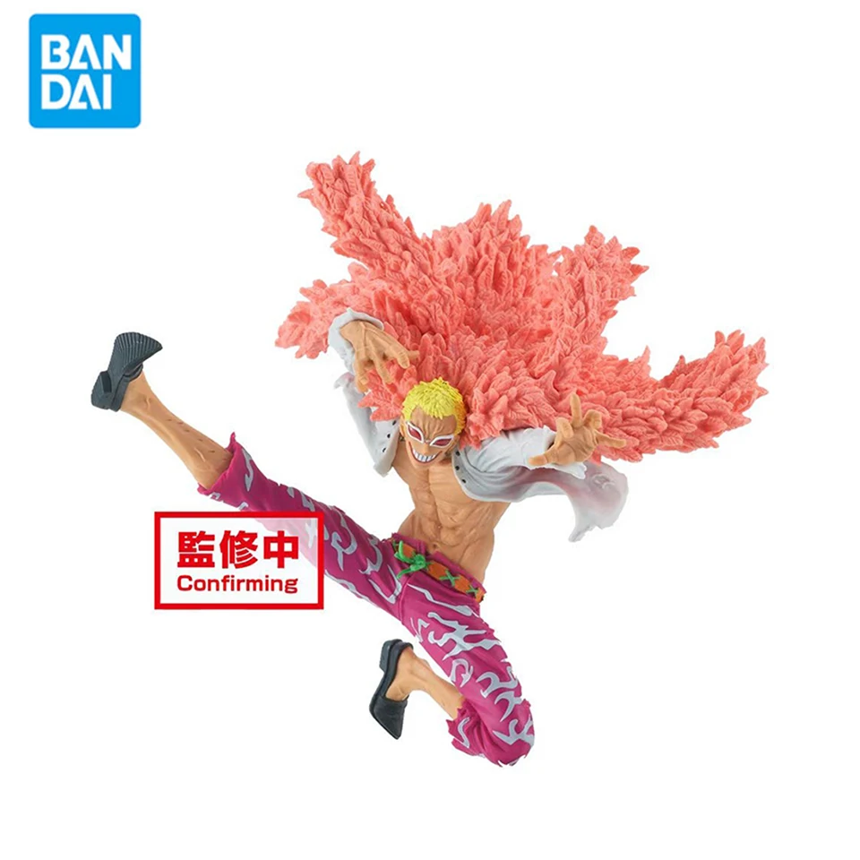 الأصلي بانبريستو حقيقية قطعة واحدة 10 سنتيمتر Donquixote Doflamingo بولي كلوريد الفينيل أنيمي تمثال نموذج الديكور جمع الاطفال اللعب هدية #1