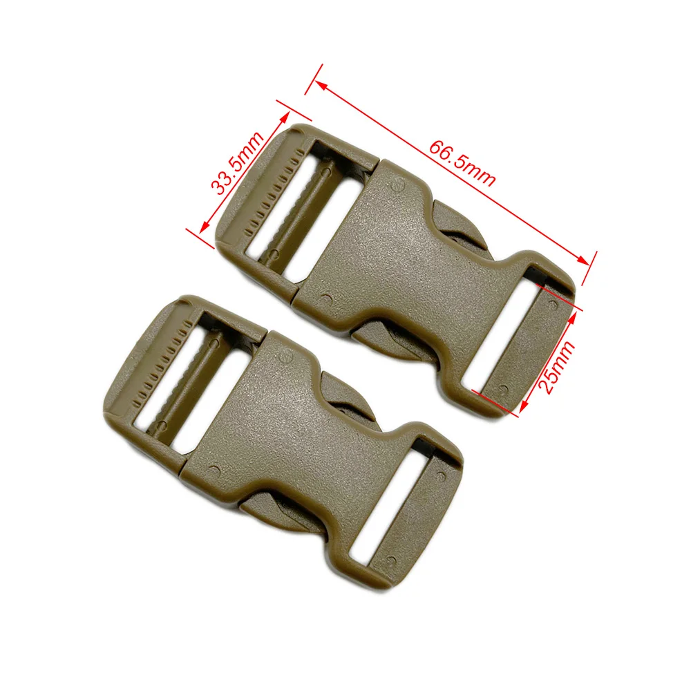 QASM Correas MOLLE 1 Pulgada para Chaleco Táctico y Mochila - imagen 2