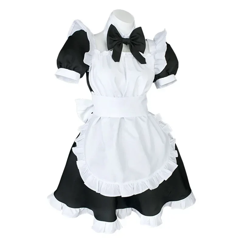 A Gotou Hitori Cosplay Anime Costume Bocchi The Rock! Cute Maid Uniform Suit Dress Gotou Hitori Women Wig Sexy Outfit Halloween
